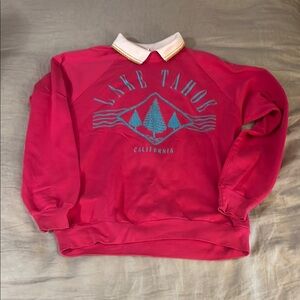 Vintage Lake Tahoe Crew Neck Sweater
